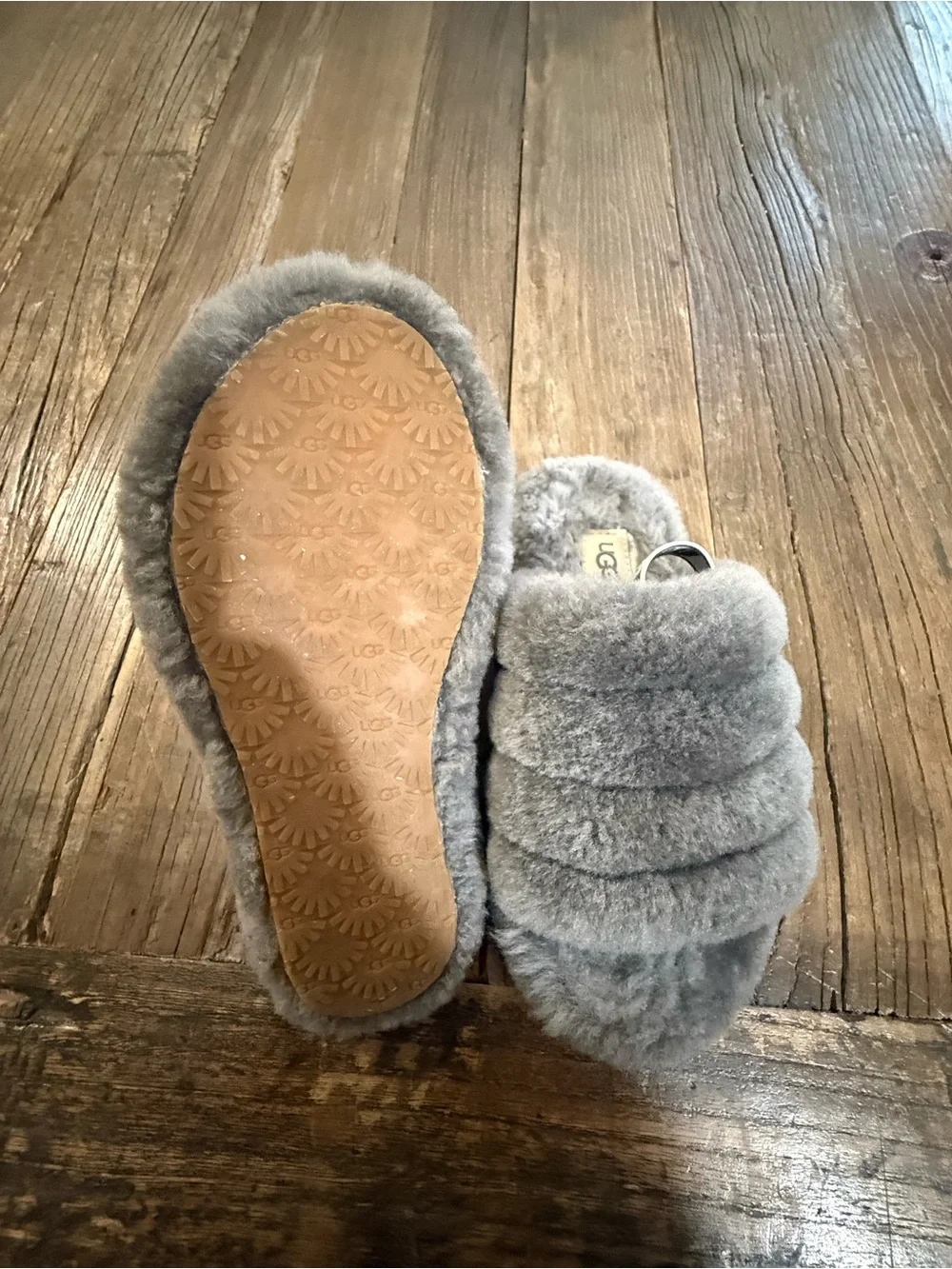 UGG plush faux